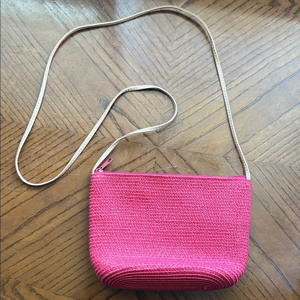 Vibrant Pink Crossbody Bag